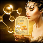 24k Gold Revitalising Radiant Silk face Mask I Vitamin E and Seaweed infused